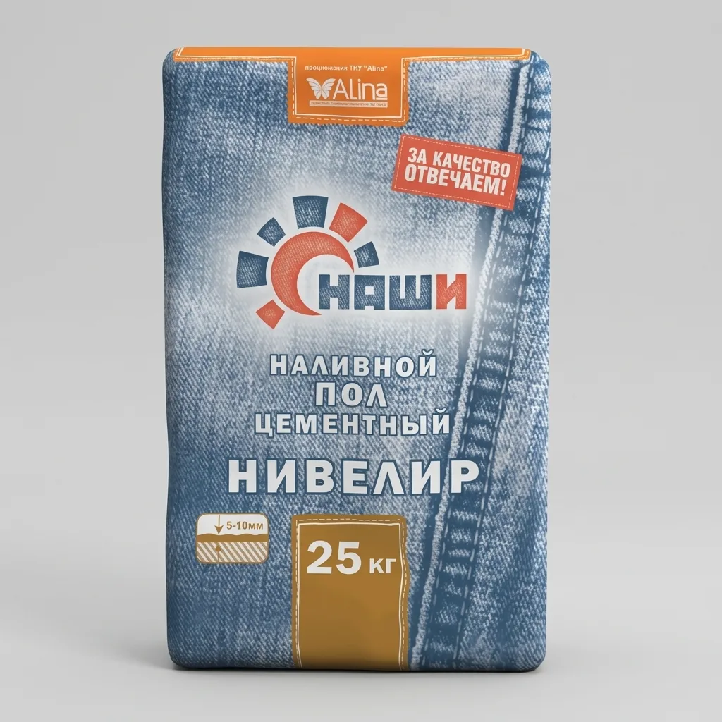 "Наши" Нивелир наливной пол 25 кг