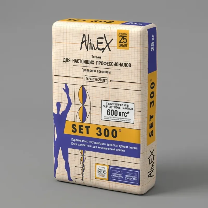 "Alinex" SET 300 клей плиточный 25кг